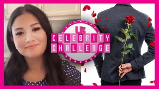 Catherine Lowe Challenged On The Bachelor Contestants Show History amp More  Us Weekly Challenge [upl. by Eyatnod]