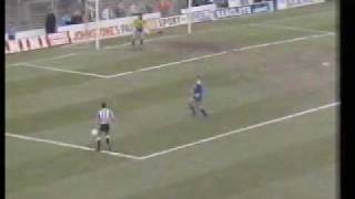 Newcastle 1 Wimbledon 3  FA Cup 198788  first half [upl. by Eiloj]