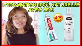 Voici comment utiliser la glycérine et le dentifrice pour une hydratation intense [upl. by Seaden]