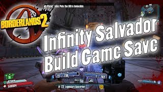 Borderlands 2  OP8 Infinity Build Gunzerker Game Save [upl. by Anatsirhc]