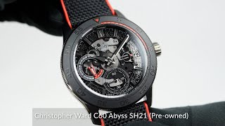 Christopher Ward C60 Abyss SH21 Preowned [upl. by Ardnua]