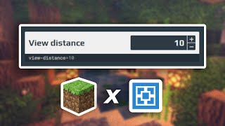 How to Change the View Distance of Your Aternos Server 2024 [upl. by Oniuqa]