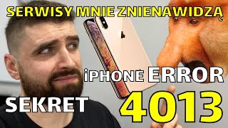 Zdradzam tajemnicę serwisów iPhone XS błąd 4013 problem z taśmą FaceID repair guide flood sensor [upl. by Luigino198]