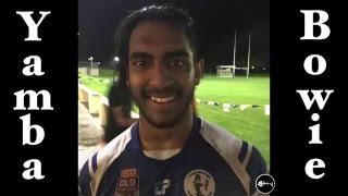 2016 Yamba Bowie Try  Cairns Brothers v Tully Tigers 29416 [upl. by Kery]