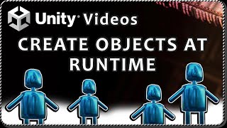 How to CREATE OBJECTS AT RUNTIME in Unity  INSTANTIATE function [upl. by Bunder623]