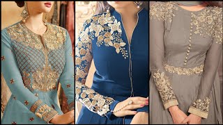 Latest Beautiful And Outstanding Thread Work Embroidery Neck And Dress Design Ideas 2019 [upl. by Aiden]