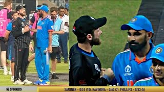 Watch Shami did this heart winning gesture for Williamson after India win vs New Zealand [upl. by Shirlie403]