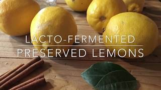 Carolyns Favorite Preserved Lemon Recipe SUPER EASY [upl. by Sadirah]