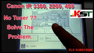 Add Toner Code Disable Canon IR 3300 2200 405 Machine [upl. by Ocin]