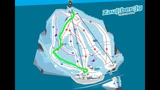 Semmering Hirschenkogel Zauberberg síelés 2018 02 05 3 [upl. by Zellner]