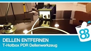 Dellen entfernen T Hotbox PDR Dellenwerkzeug zur Entfernung und Reparatur von Dellen am Auto [upl. by Brubaker]