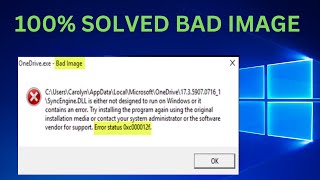 ✅How to Fix the Bad Image 0xc000012f Error in Windows 101178 [upl. by Latia416]