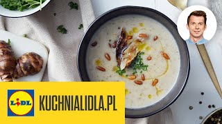 ZUPA KREM Z TOPINAMBURU 🥣  Karol Okrasa amp Kuchnia Lidla [upl. by Skylar478]