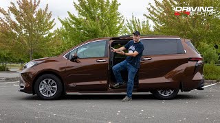 2021 Toyota Sienna Hybrid AWD Reviewed and OffRoad Trail Test Sorry not sorry [upl. by Colby102]