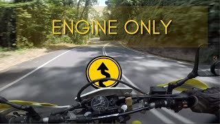 RAW Onboard DR650  PUSHING THE DR LIKE A SPORTBIKE [upl. by Winfield514]