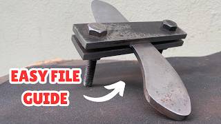 Knife Maker File Guide  Easy amp Simple Method [upl. by Herb272]