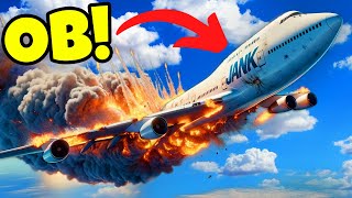 OB Caused Our Plane to Crash Into a Volcano in Stormworks Multiplayer [upl. by Lipps]