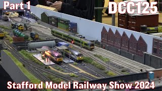 Stafford Model Railway Show 2024  Part 1 [upl. by Mayram]