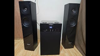 KONZERT SPEAKER KX450 setup  Unboxing and Sound Test [upl. by Balthazar684]