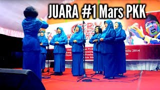 Mars PKK juara 1 paduan suara [upl. by Mycah]