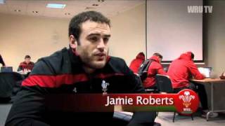 Wales rugby training Poland camp with Jamie Roberts  WRU TV [upl. by Nylarak333]