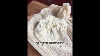 Queso mozarella casero 🤤 shortsviralrecetas shortsviral [upl. by Juxon285]