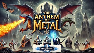 The Anthem of Metal  West Coast AI Power Metal [upl. by Adnamas]