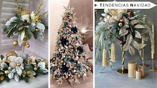 TENDENCIAS NAVIDEÑAS COLOR VERDE Y DORADO CHRISTMAS TRENDS 2024 DECORAR CASA CHRISTMAS HOME DECOR [upl. by Arleta392]