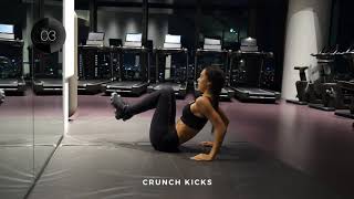 ab workout  alexis ren with beep and different music [upl. by Anivlis372]