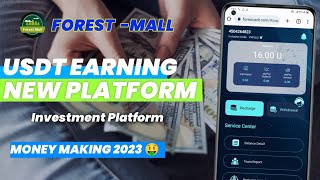 New Usdt Earning Site  Usd Site 2024 Without Investment  Usdt Earning Website [upl. by Itsa]