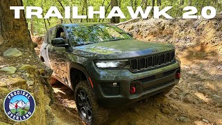 New Jeep Grand Cherokee Trailhawk Offroad  Jeep Badge of Honor Trail [upl. by Ahsyad885]