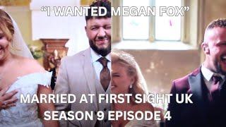 MARRIED AT FIRST SIGHT UK Season 9 Episode 4  ADAM wants Megan Fox NOT POLLY  No sex for ROSS [upl. by Riki]