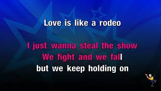 Like A Rodeo  Kane Brown KARAOKE [upl. by Ydur424]