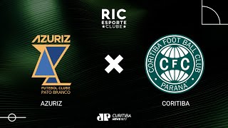 AZURIZ x CORITIBA  01022024  Campeonato Paranaense  AO VIVO [upl. by Olette]