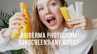 Bioderma Photoderm Sunscreens Review Sunscreen for Acne [upl. by Ayital]