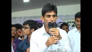 Teachers Day 2013 Speech by founders Bharath Teja amp Vikram Dachepally [upl. by Nitsud]