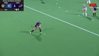 Field Hockey Amherst vs Western New England Highlights 91824 [upl. by Artemas]