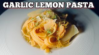 Garlic Lemon Pasta  The most easy and delicious pasta you can make foodie pasta pastarecipe [upl. by Emmy434]