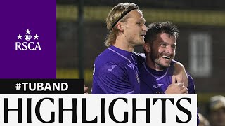 HIGHLIGHTS TubizeBraine  RSC Anderlecht  20242025 [upl. by Alister]