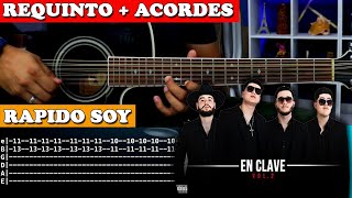 Tutorial  Rapido soy  Clave Especial  Requinto  Acordes  TABS [upl. by Ahserkal503]