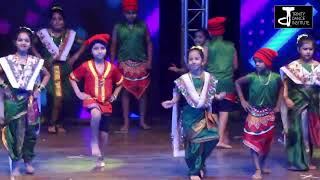 Koli Dance  Aai Tujhe Deol  Marathi Dance  Best Koli Dance  KIds Dance Trinity  Folk Dance [upl. by Eade]