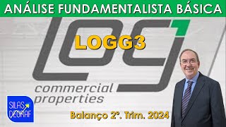 LOGG3  LOG COMMERCIAL PROPERTIES E PARTIC SA ANÁLISE FUNDAMENTALISTA BÁSICA PROF SILAS DEGRAF [upl. by Romilly631]