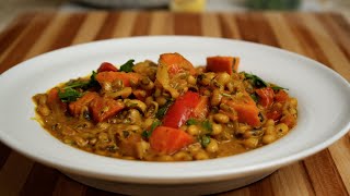 Try this Black Eyed Peas Recipe for some GOOD luck its not too late  Baazi wa Nazi  Vegetarian [upl. by Amar981]