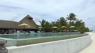 KUREDU Maldives SANGU BAR POOL amp BEACH [upl. by Leavy]