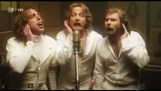 Bee Gees  Stayin Alive parody Sound recording in studio [upl. by Poole]