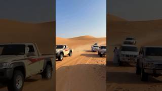 HighSpeed Nissan Patrols Racing Across the Arabian Desert nissan patrol desert [upl. by Jsandye]