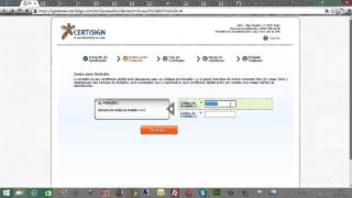 Emitindo Certificado Digital A1 [upl. by Ragouzis]