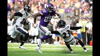 Latavius Murray 2017 and 2018 Highlights [upl. by Nabru]