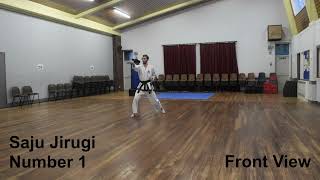 ITF Taekwondo Saju Jirugi Number 1 [upl. by Airdnoed]