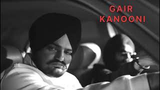 Gair Kanooni  Sidhu Moose Wala Official Video  Latest Punjabi Songs 2024SHASHI10Mviews [upl. by Fortunia62]